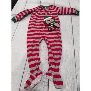 Carter’s Christmas Fleece Footed PJs
